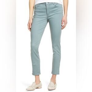 Wit & Wisdom Dusty Blue AbSolution High Waist Ankle Skinny Pants Size 0